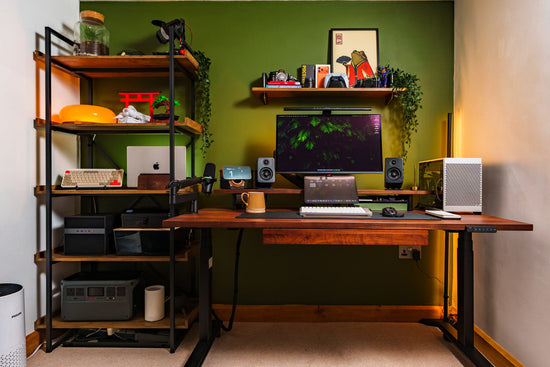 Chris's Workspace Is Never Really Finished