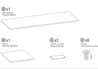 V0.6 L Desktop-Walnut-200*180*2.5