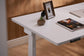 White Vernal Core3 Standing Desk with White Frame-4