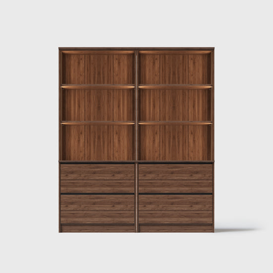Vernal Modular Bookcase Set