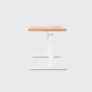 Cherry Vernal Core3 Solid Hardwood Standing Desk White-3