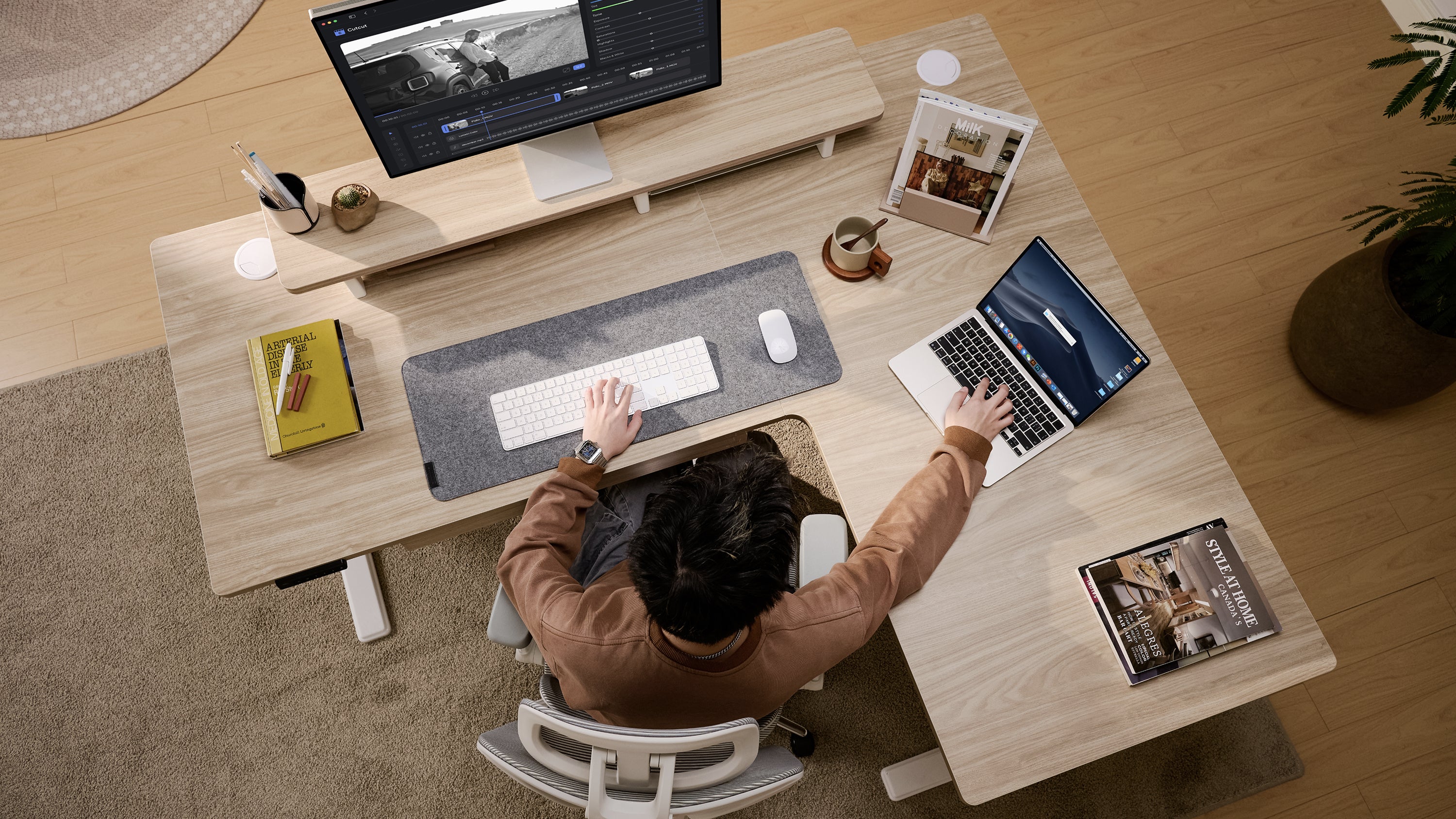 l standing desk kv