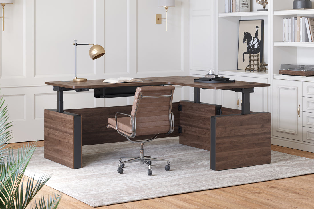 Executive Shell Desk Executive Standing Desks - Vernal