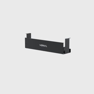 cable management tray black