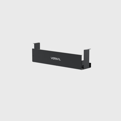 cable management tray black