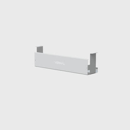 cable management tray white