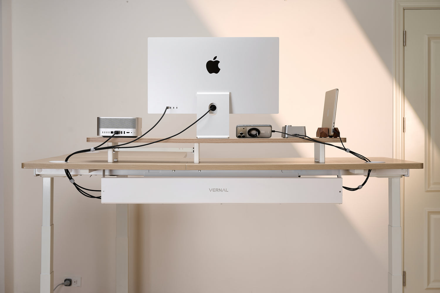 cable management tray white L1