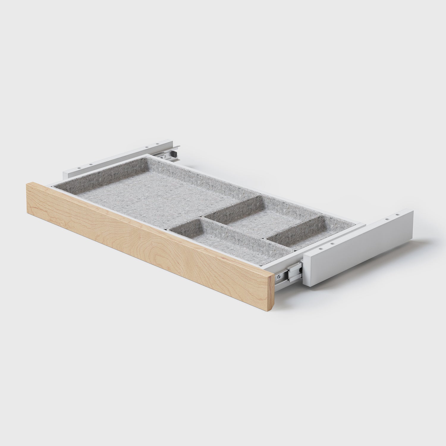 hardwood maple drawer