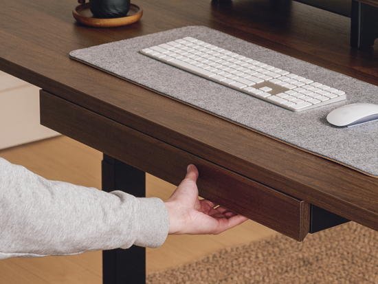 The hidden handle design