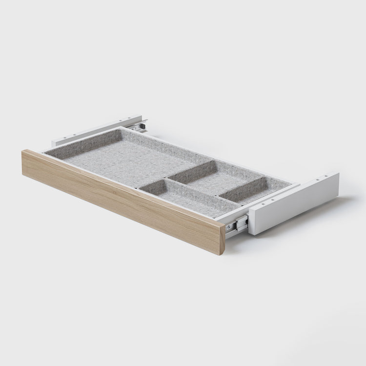 vernal drawer light walnut