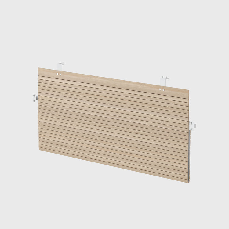 vernal modesty panel light walnut