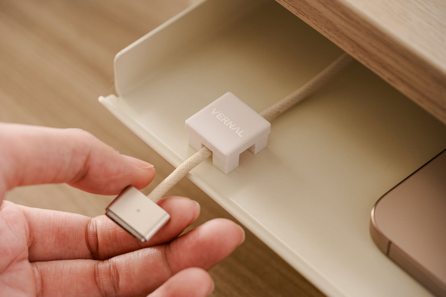 magnetic cable organizer