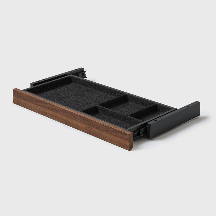 walnut darwer hardwood